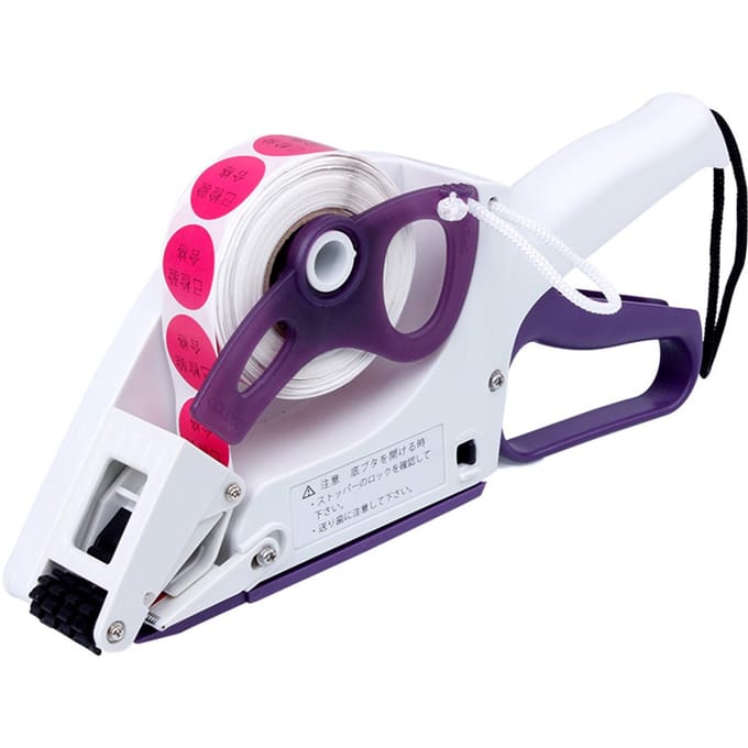 Etiketteermachine Kleine Handheld Semi-automatische Etiketteermachine Supermarkt Prijs Etiketteermachine YH-60 white