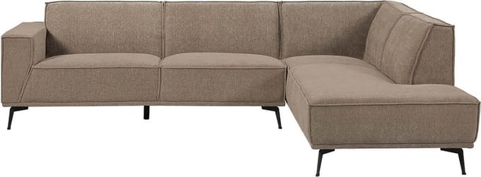 Tower living Leeds 2,5-seater AL + Ottoman R Moss Grey