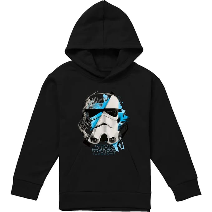 Star Wars Kinderen/Kinderen Stormtrooper Cuts Hoodie (Zwart)