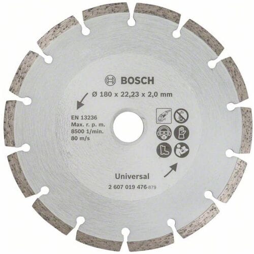 Bosch diamantschijf 180 mm - bouwmaterialen