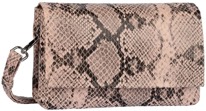 Gabor avondtas schoudertas Salara Clutch Snake Rose veelkleurig