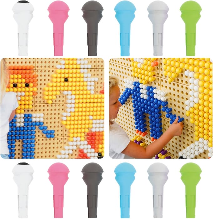 Masterkidz Bordpinnen 512 stuks 6 kleuren - UNI