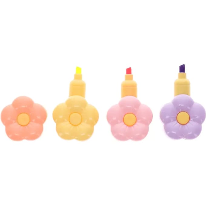 Highlighter set voor meisjes Rex London Flower Power