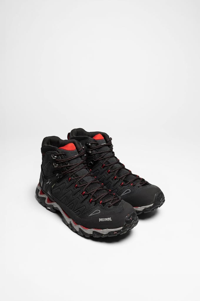 Lite Hike GTX Zwart Rood Heren Wandelschoenen