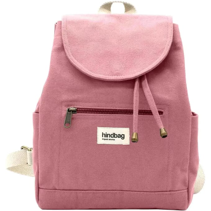 Hindbag mini Eliot - Rugtas - Oud Rose - GOTS Katoen -FairTrade