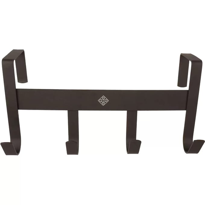 Grooming Deluxe - Bridle Rack metal with 4 hooks matt black