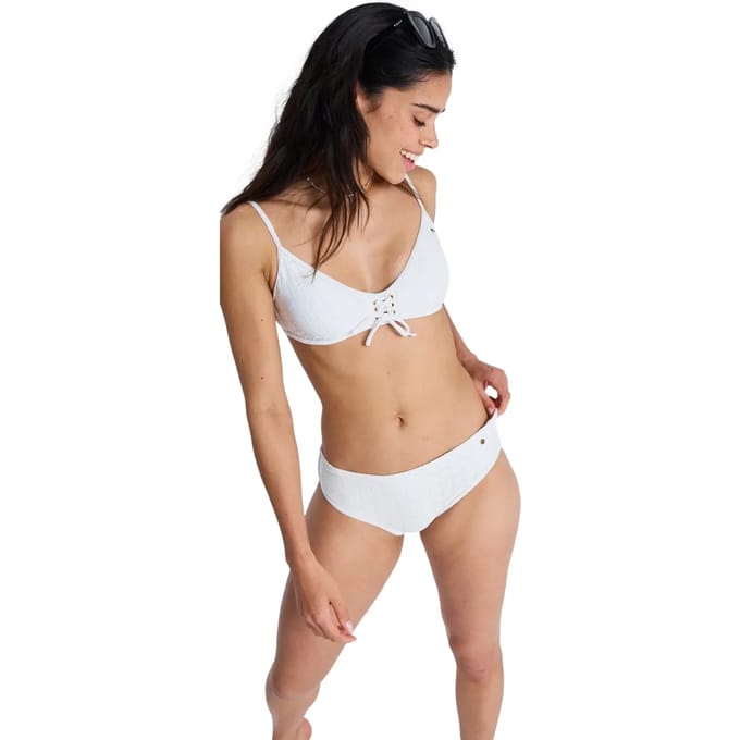 Roxy Island Hipster Shorty Bikinibroekje Wit S Vrouw