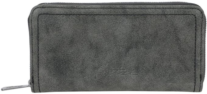 Fritzi aus Preußen portemonnee Nicky Vintage Wallet Black Idol donkergrijs