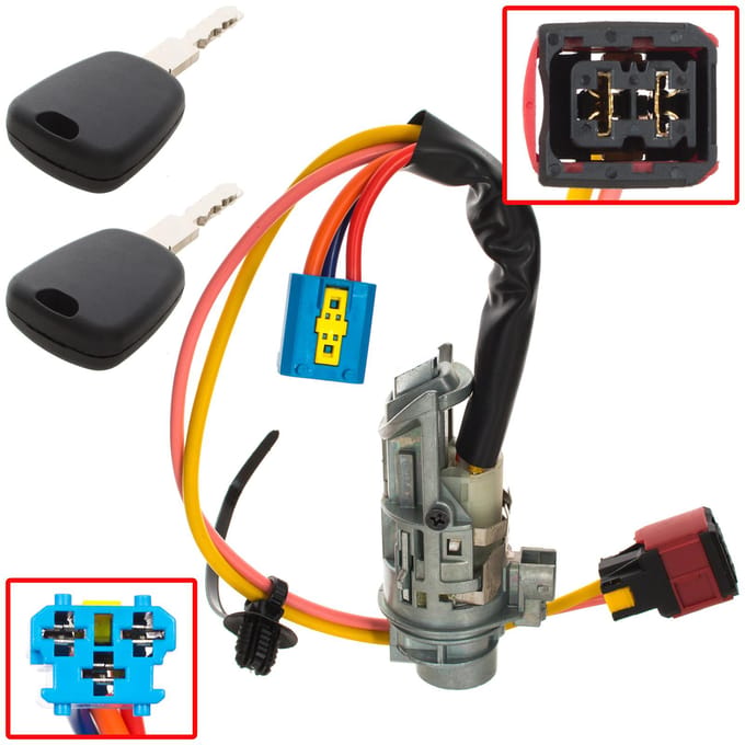 MODECAR - Serie 406 - Compleet Igniatieset - 2 Sleutels - Peugeot 406