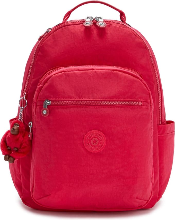 Kipling SEOUL Rugzak, 27 Liter, 15 inch laptopvak - True Pink