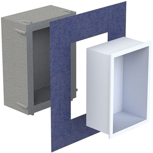 Schedel niche insert 30 x 20 x 12 cm with frame 1.5 cm BOX3020MR
