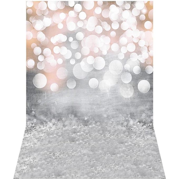 1.5 * 2.1m/5 * 7ft Fotografie Achtergrond Glitter Licht Bokeh Vlek silver light spot white