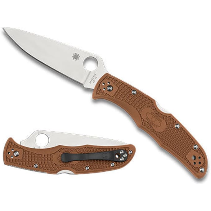Spyderco endura4 pe brown