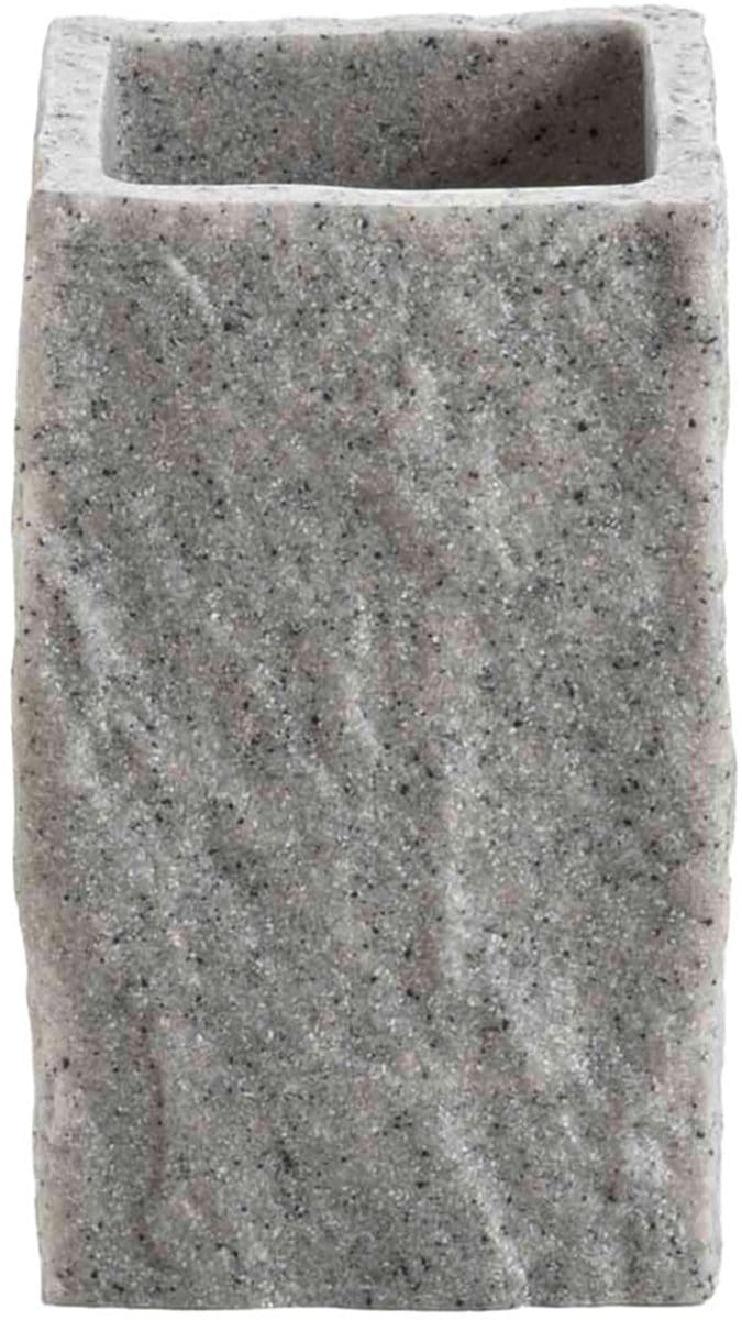 Tandenborstelbeker met mineraleneffect