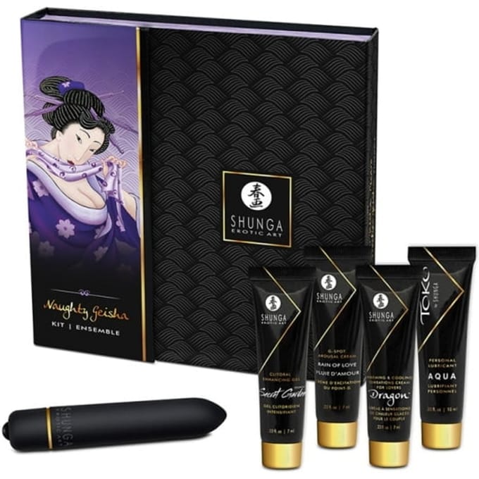 Shunga 5-delige set Naughty Geisha