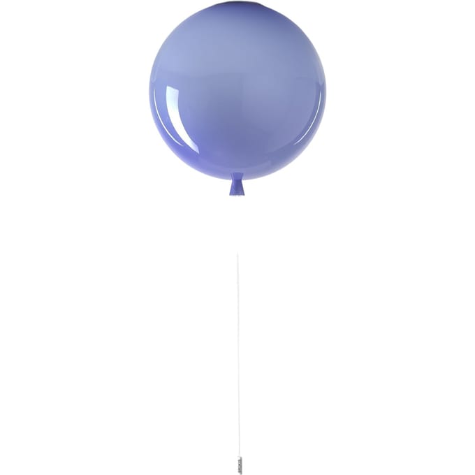 Brokis Memory Plafondlamp - blauw - glanzend - M