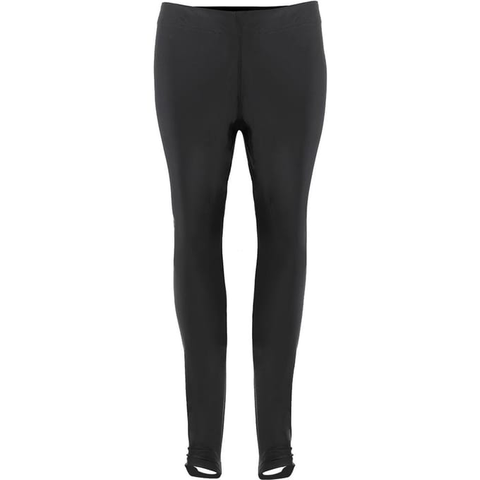 KEEP DIVING Comfortabele Zwembroek voor Volwassenen Duik Lange Broek met Voetband(L) black