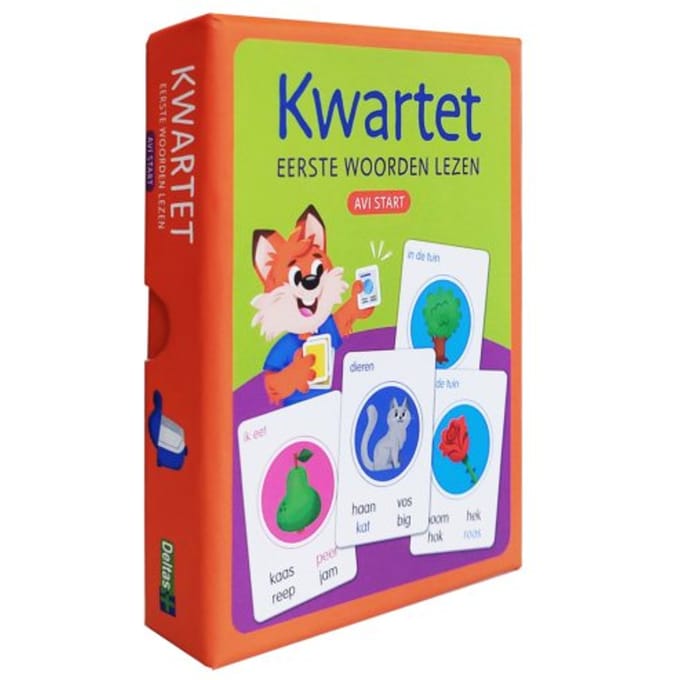Deltas Kwartet - Eerste woorden lezen