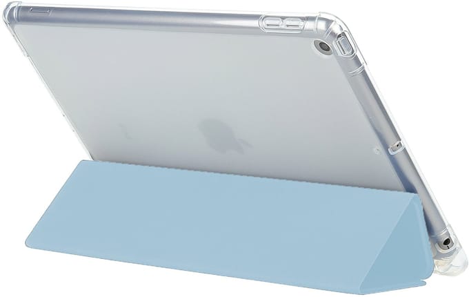 FONU Shockproof Bookcase Hoes iPad Air 1 2013 - 9.7 inch - Lichtblauw