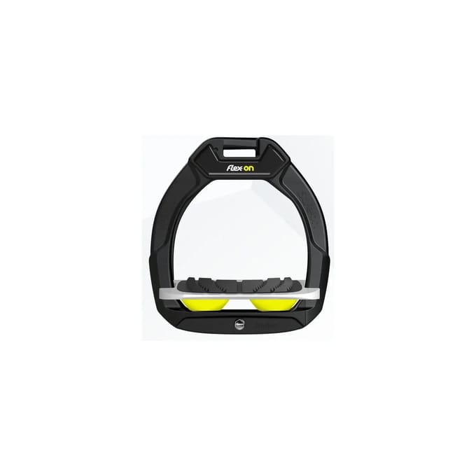 Veiligheidsstijgbeugels Ruiter Slope Grip Zwart/Grijs/Geel Flex-On Safe-On