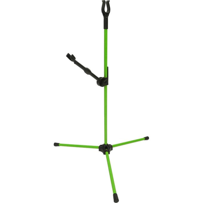 Boogschieten Recurve Boog Standaard Houder Verstelbare Glasvezel Boogschieten Boog Standaard voor Recurve Bogen Compound Bogen Longbow Groen groen