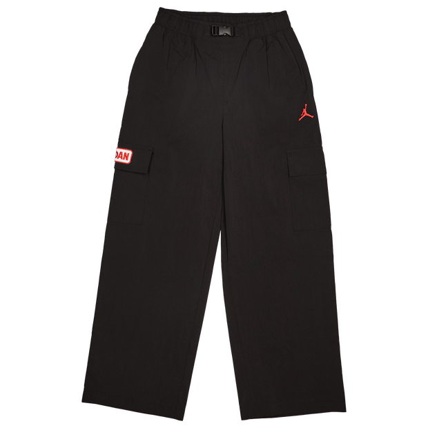 Jordan Deep Dish Broeken Kinder - Zwart - Maat 128 - 137 CM - Poly Woven