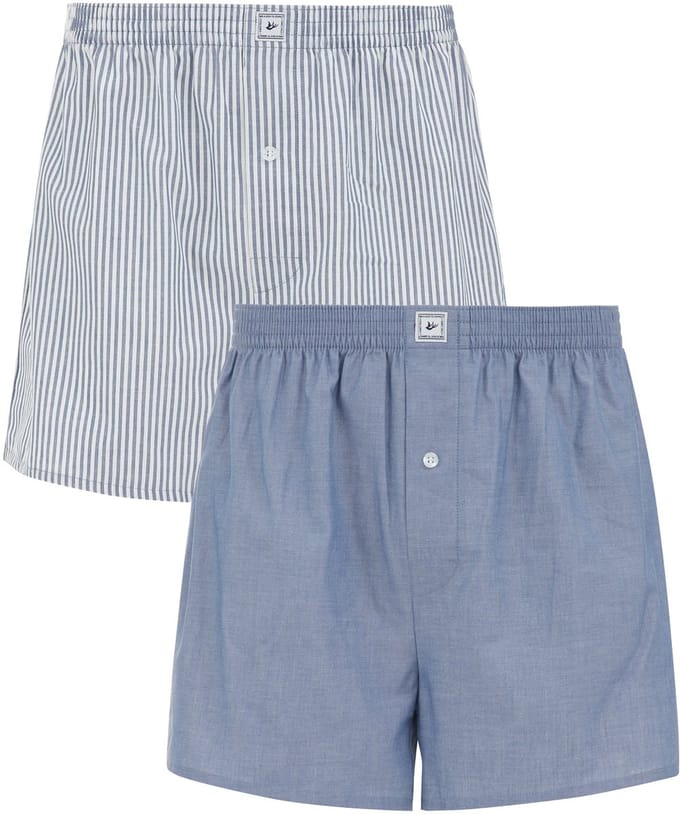 WE Fashion Heren Geweven boxershort