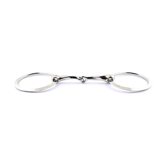 Mors 2 ringen voor paard gedraaid geblokkeerd Jump'In