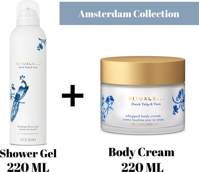 Rituals Amsterdam Collection - Duo Set - Douche Schuim 200 ml + Body Cream 220 ml