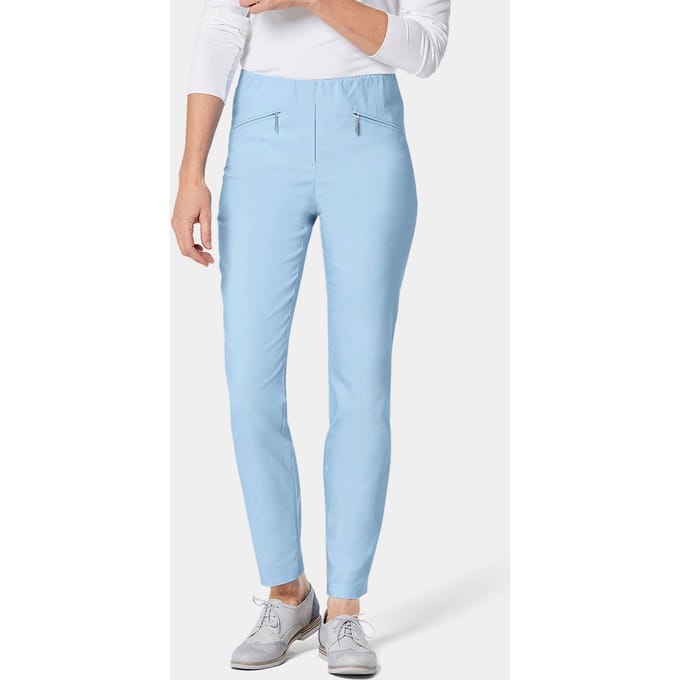 Bengaline broek LOUISA - lichtblauw - Gr. 25 van Goldner Fashion