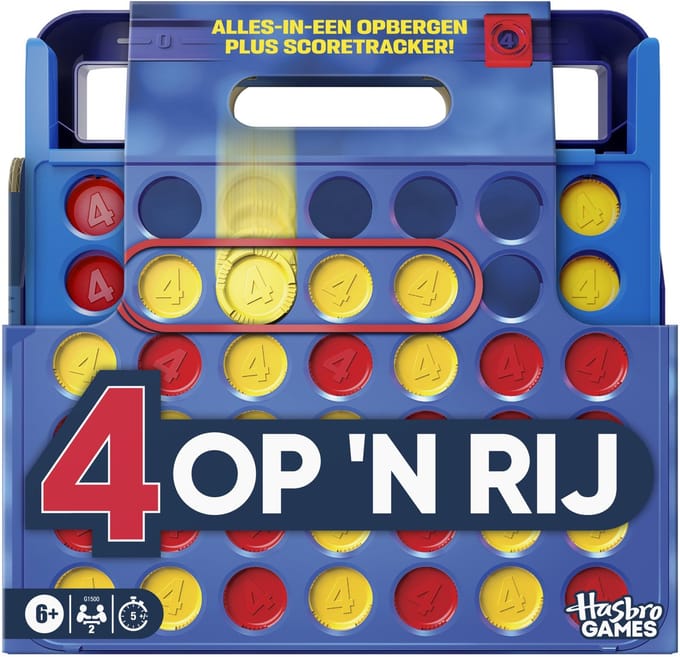 Vier op een Rij - Gezelschapsspel - Nieuwe Editie