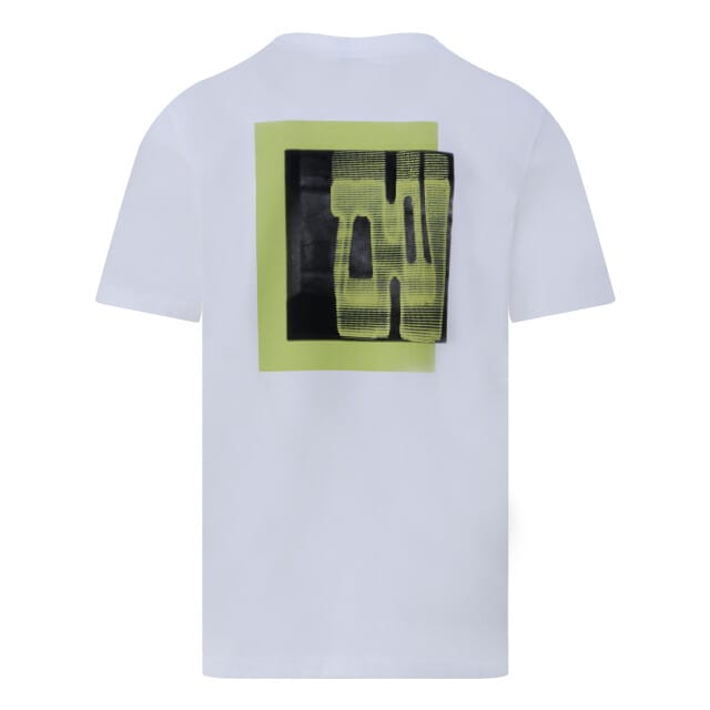 Boss Heren T-Shirt Wit 50561872/100 Te Movement