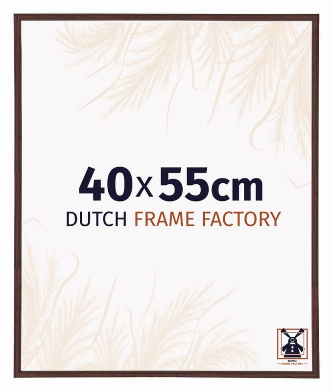 Fotolijst 40x55 cm - Kunststof - Bruin - Angers