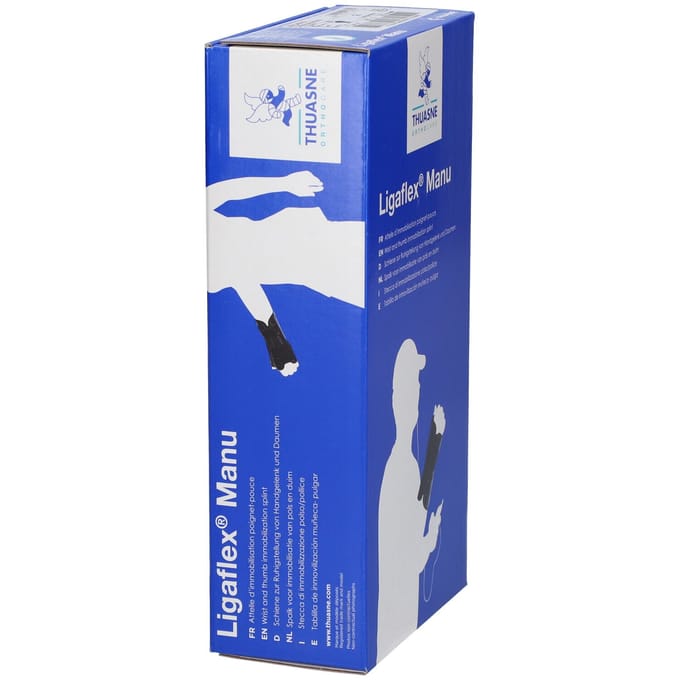 Thuasne Ligaflex Manu Duimbrace / Polsspalk - 2 - Links - Zwart