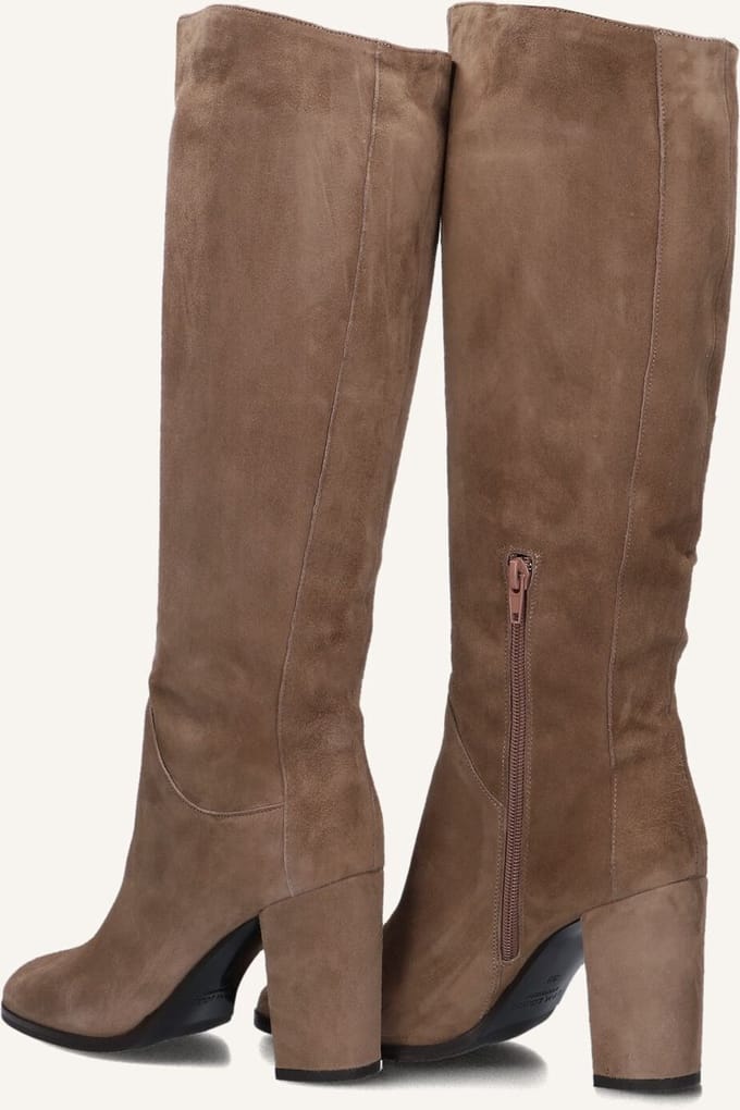 LINA LOCCHI Ar 140 Laarzen - Suède - Dames - Taupe - Maat 40