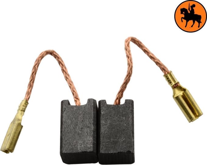 Koolborstelset voor Rupes Slijper AR38EN - 6x8x13mm - Vervangt 47105