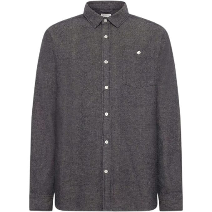Katoenen flanellen shirt KnowledgeCotton Apparel Fishbone - GOTS