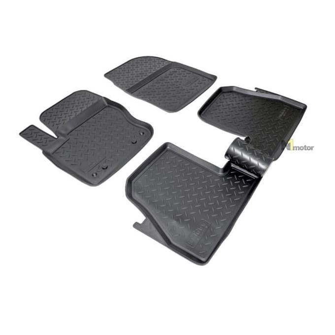 NORM Liners | Tapis De Sol En Caoutchouc TPE Toutes Saisones Pour Ford Focus 3 2010-2018 noir