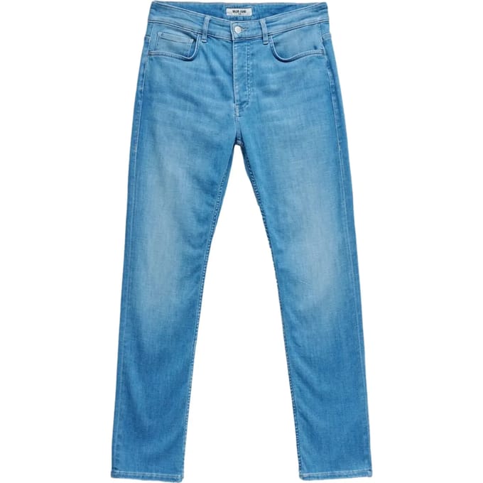 Slim Jeans met riemlussen Salsa Jeans