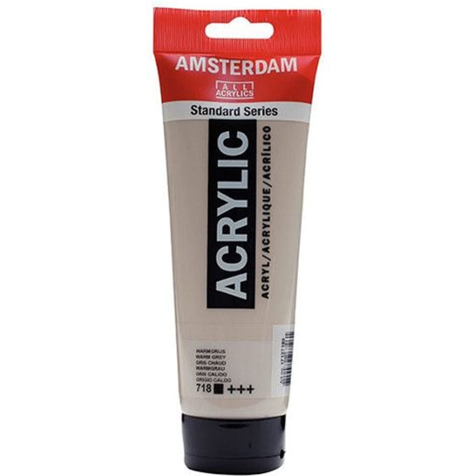 Acrylverf - 718 Warmgrijs - Amsterdam - 250 ml