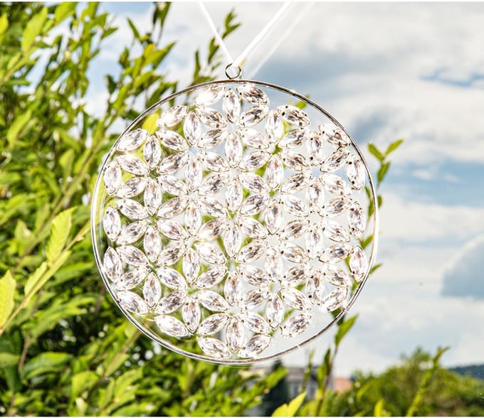 Raamhanger Kristal Levensbloem