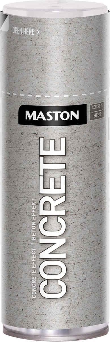 Maston Concrete Effect - beton effect - spuitverf - 400 ml - betonlook verf