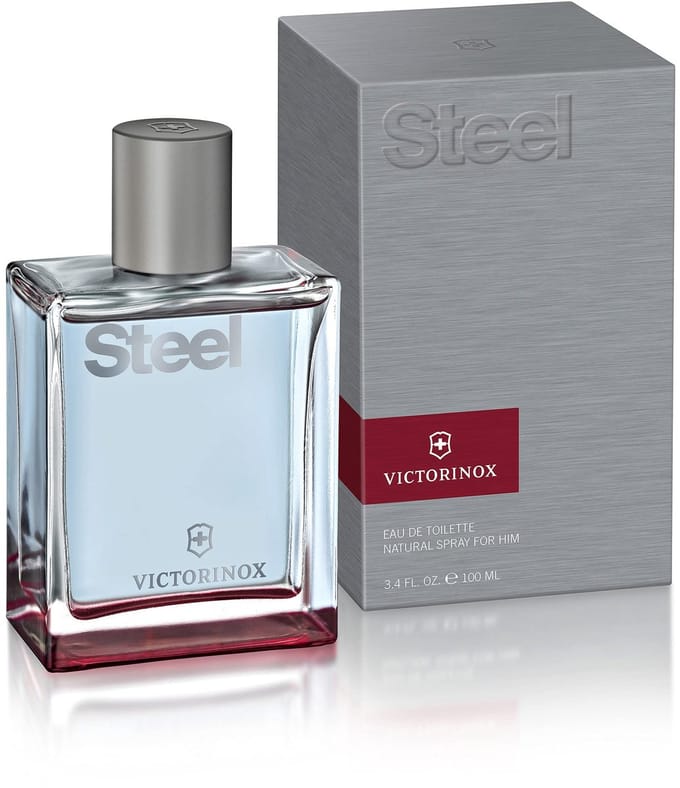 Herenparfum Victorinox EDT Steel 100 ml