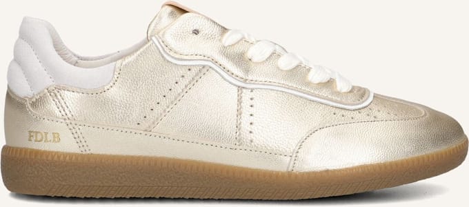 Fred De La Bretoniere - PEARL REZA Sneaker Metallic Gold - Maat 40