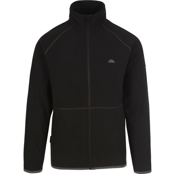 Trespass Heren Faxfleet Fleece Jas (Zwart)