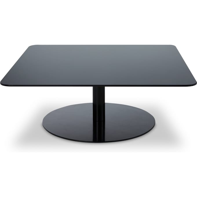 Tom Dixon Flash vierkante tafel - zwart
