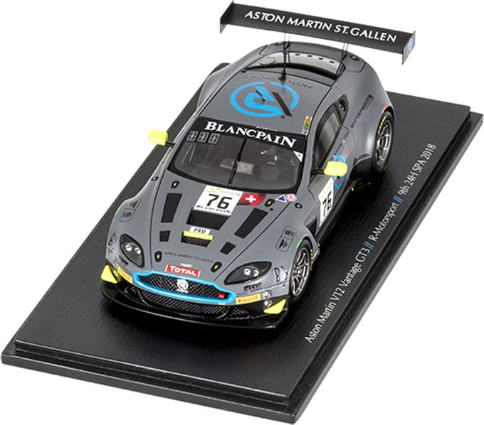 1:43 Diecast Modelcar Aston Martin Vantage #76 24H Spa 2018 Spark