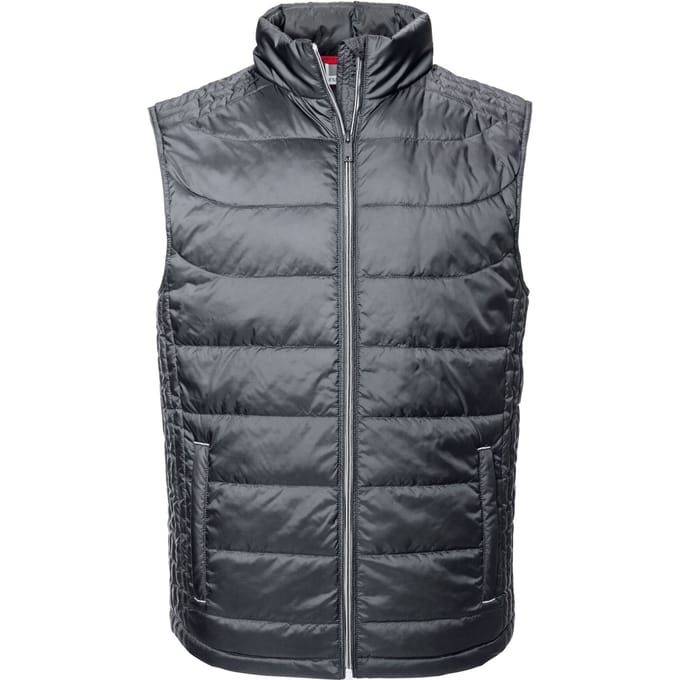 Russell Heren Nano Gewatteerde Bodywarmer (IJzergrijs)