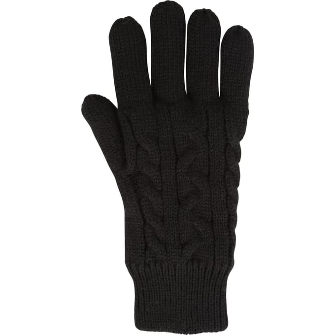 Mountain Warehouse Dames/Dames Isotherm Pluche Handschoenen (Zwart)