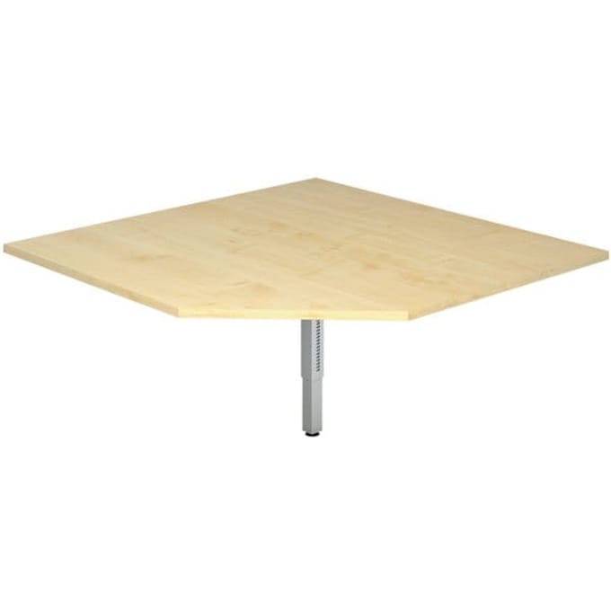 Verbindingsblad »R-Line« trapezium incl. steunvoet in zilver